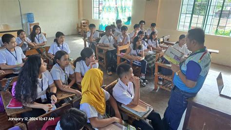 In line with DepEd .